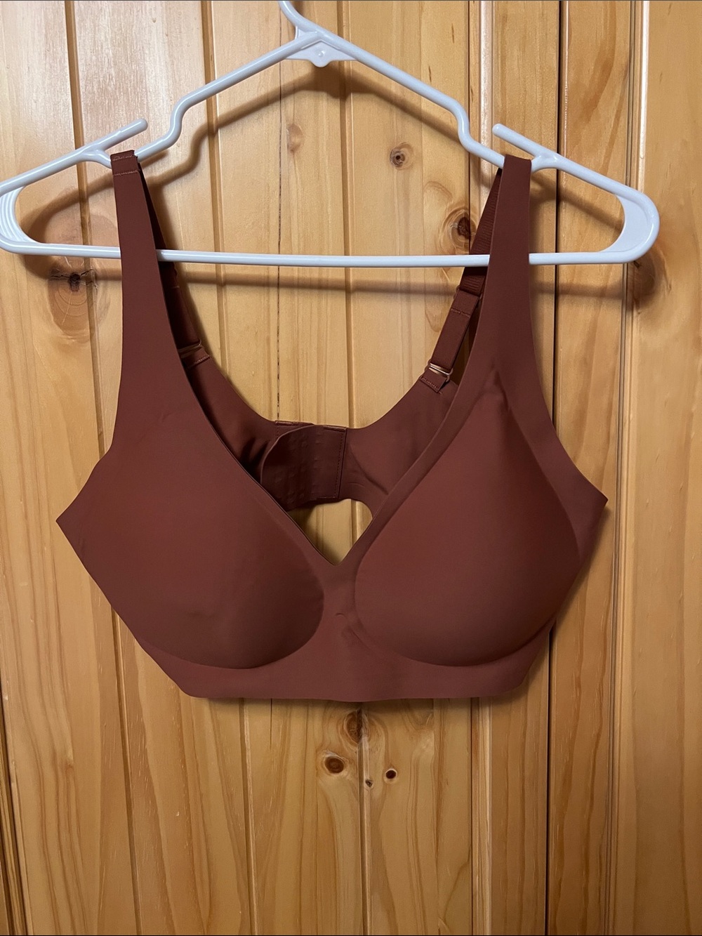 Wireless Everyday Comfort Bra — Chocolate Brown